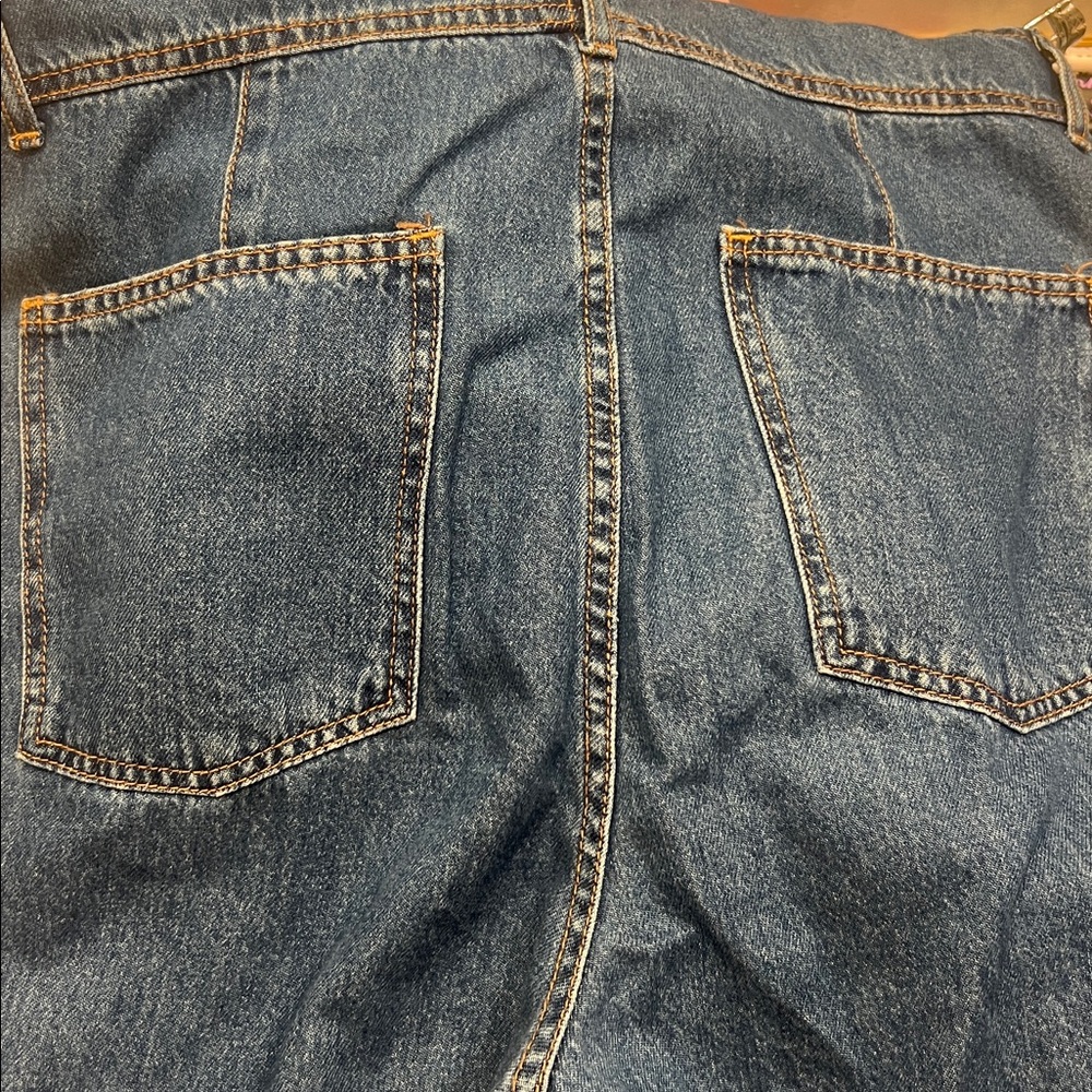 We The Free Blue Denim Overalls - Picture 6 of 6